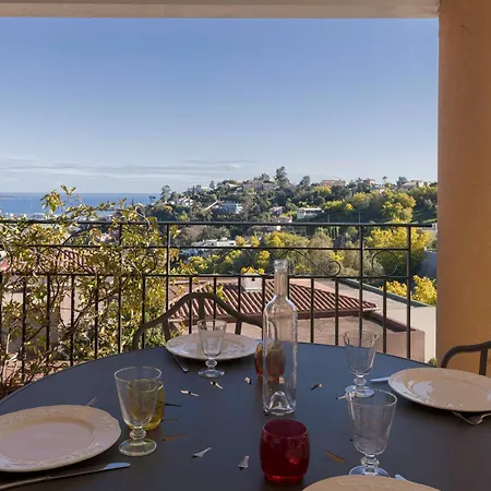 Mimosa - Piscine, Tennis, Terrasse Vue Mer, Clim, Wifi *