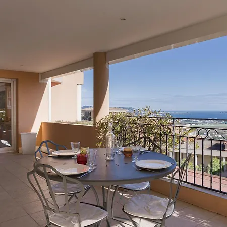 Mimosa - Piscine, Tennis, Terrasse Vue Mer, Clim, Wifi Apartment Mandelieu-la-Napoule